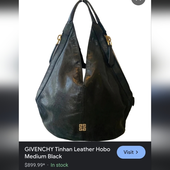 Givenchy Brown Tinhan Hobo Bag - Picture 4 of 4